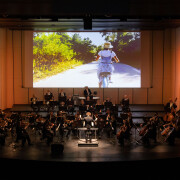 Actuación de la Orquesta Sinfónica de Tenerife en un programa familiar
